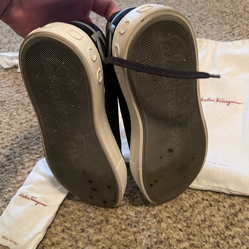 Mens salvatorre ferragamo sneakers - Picture 3 of 10